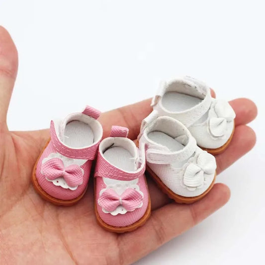 BubuCentral Princess Style Leather Shoes for 15–17 cm Art Toys | Elegant Mini Doll Shoes | Cute Accessories & Gift for Collectible Figures