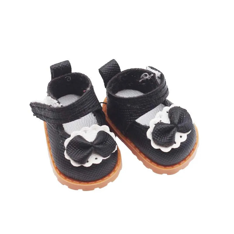 BubuCentral Princess Style Leather Shoes for 15–17 cm Art Toys | Elegant Mini Doll Shoes | Cute Accessories & Gift for Collectible Figures
