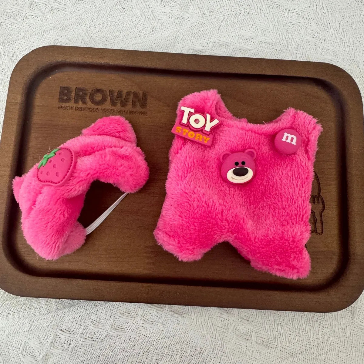 BubuCentral Spring Field Outfit Set | 17 cm Mini Doll Clothes with Strap Pants & Accessories (No Doll)