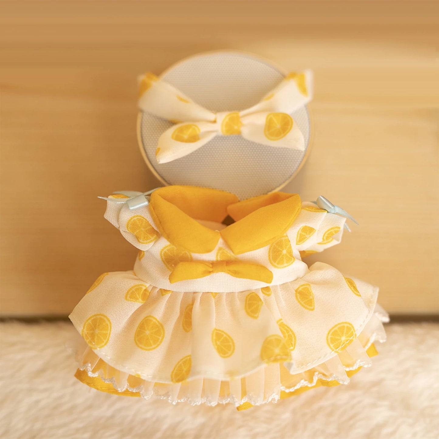 BubuCentral 6 inch Plush Doll Outfit | Cute Kawaii Clothes Set for 15–17 cm Collectible Dolls – Adorable Birthday Gift Idea (No Doll)