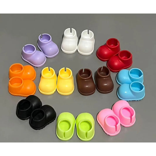 BubuCentral Classic Fit Shoes for 17 cm Art Toys | Universal Mini Shoes | Cute Accessories for Designer & Collectible Figures