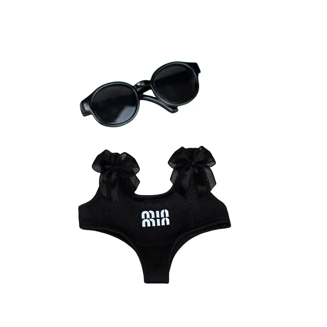 BubuCentral Mini Beach Swimsuit | Summer Fashion Outfit for 15–17 cm Art Toys (No Doll)