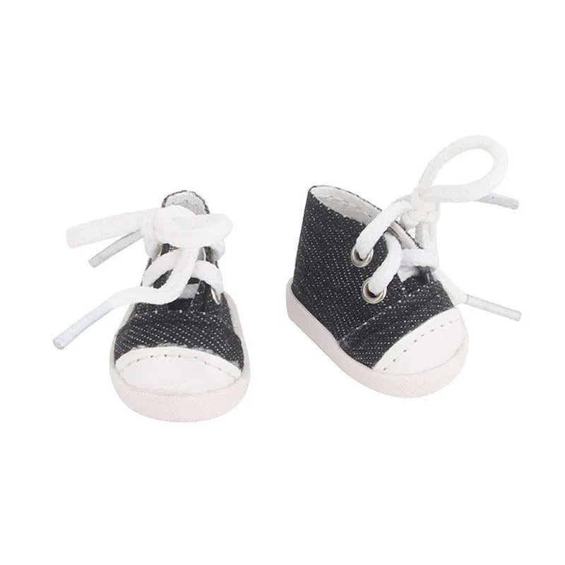 BubuCentral Mini Bow Shoes for 17 cm Art Toys | Multi-Color Leather Doll Shoes | Cute Accessories for Designer & Collectible Figures