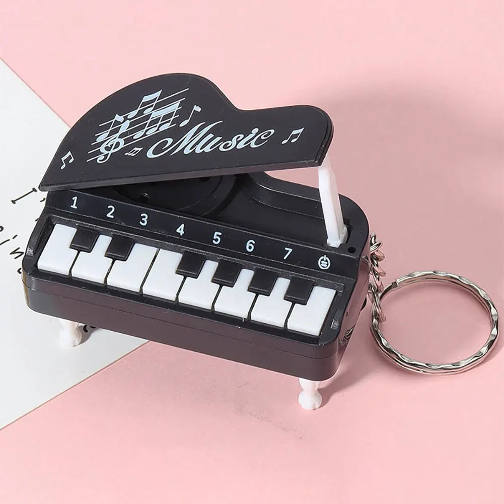 BubuCentral Mini Music Club Set | Guitar & Piano Accessories for 15–17 cm Art Toys & Collectible Figures – Trendy Display Gift (No Doll)