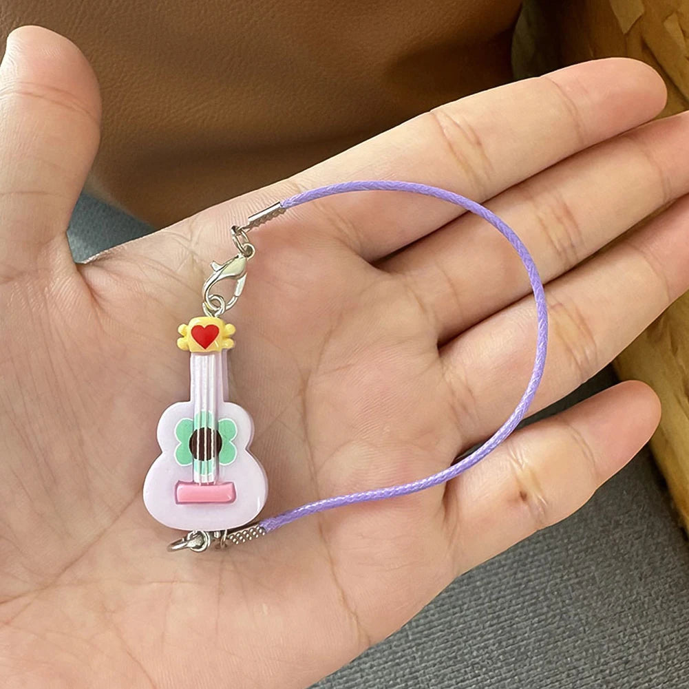 BubuCentral Mini Music Club Set | Guitar & Piano Accessories for 15–17 cm Art Toys & Collectible Figures – Trendy Display Gift (No Doll)