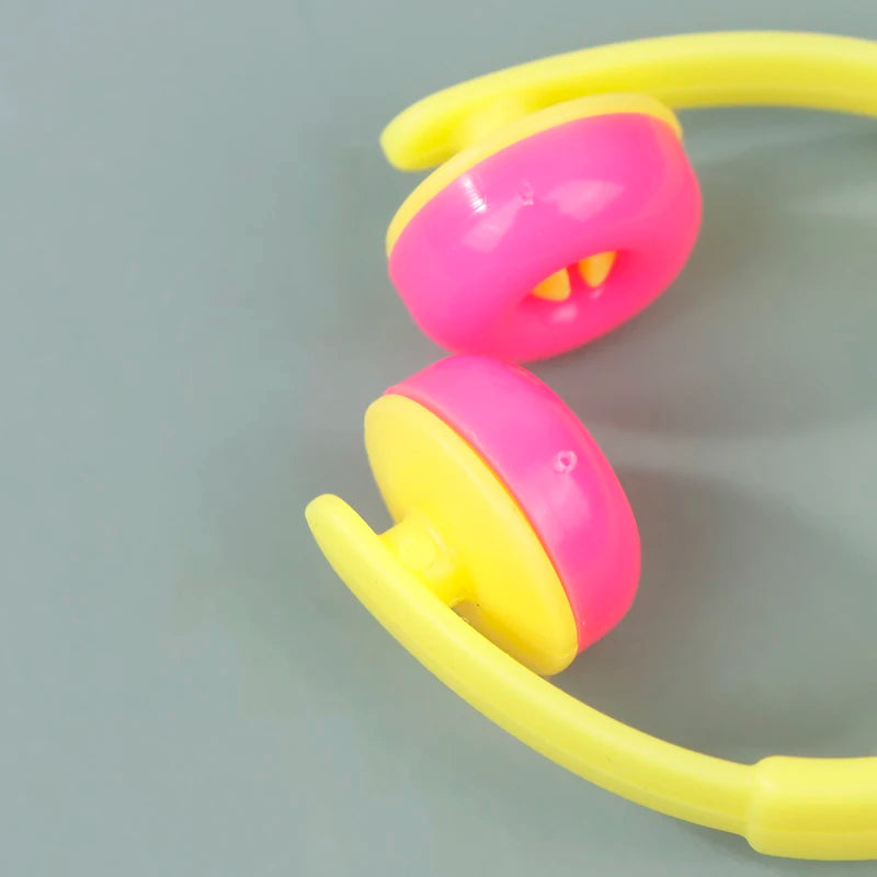 BubuCentral Mini Headphones Set (5 pcs) | 1:12 Dollhouse Accessories for Dolls & Mini Figures – Tiny Earphones Decoration Props