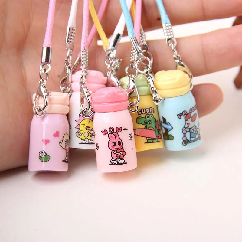 BubuCentral Mini Water Bottle | 1:12 Dollhouse Accessory – Tiny Baby Cup & Bottle for OB11, BJD & Collectible Figures Display