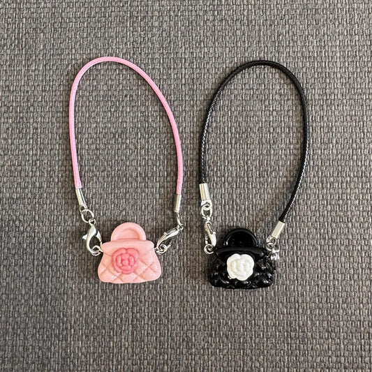 BubuCentral Mini Plush Doll Bag | 17 cm Doll School Backpack & Keychain – Cute Hanging Neck Accessory for Collectible Figures (No Doll)