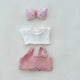 BubuCentral DIY Fashion Set | 15–17 cm Collectible Doll Clothes Bundle – Cute Skirts & Pants Outfit for Plush Figures (No Doll)