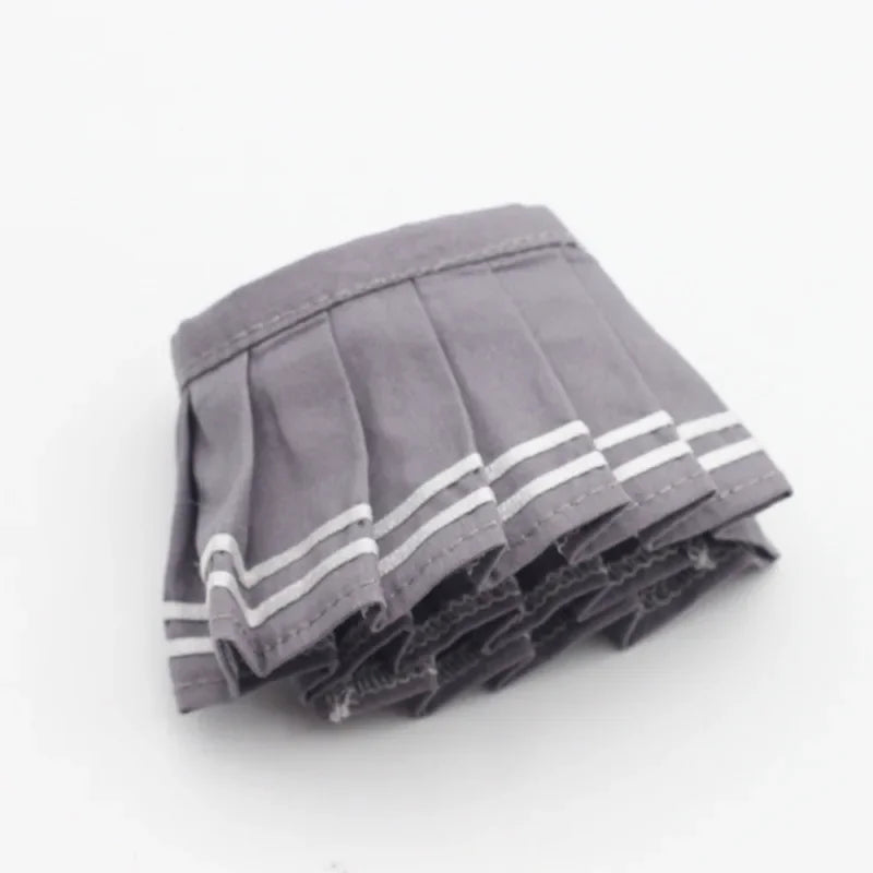 BubuCentral Pleated Candy Skirt | 17 cm Collectible Doll Outfit – Cute Mini Party Skirt for Plush Figures & Display Accessories (No Doll)