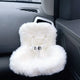 BubuCentral Mini Plush Safety Seat | Cute Car Display Chair for 15–17 cm Collectible Dolls – Kawaii Display & Air Freshener Accessory (No Doll)