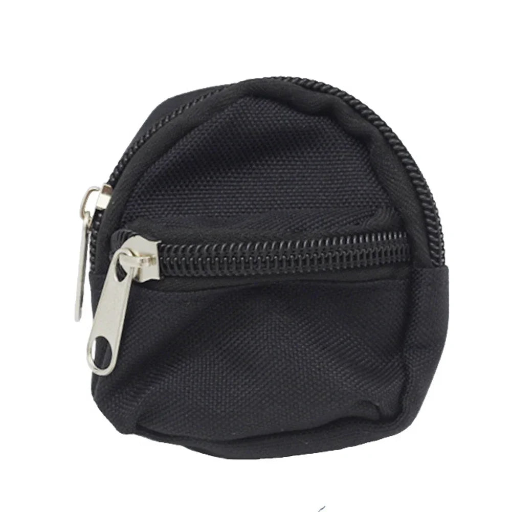 BubuCentral Mini Canvas Backpack | Cute Pet Carrier Bag for 15–17 cm Art Dolls & Collectible Figures (No Doll)
