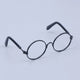 BubuCentral Mini Round Glasses | 20 cm Doll Accessories – Lensless Eyewear in 3 Colors for Collectible Plush & Art Dolls (No Doll)