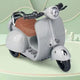 BubuCentral Mini Electric Motorcycle | Cute Toy Scooter for 15–17 cm Dolls & Art Figures – Display Accessory (No Doll)