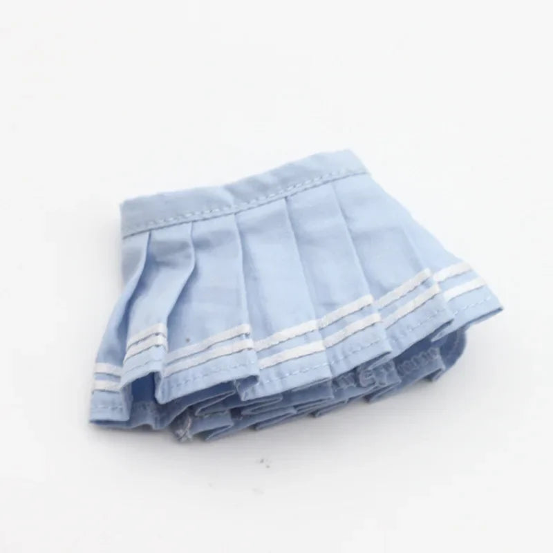 BubuCentral Pleated Candy Skirt | 17 cm Collectible Doll Outfit – Cute Mini Party Skirt for Plush Figures & Display Accessories (No Doll)