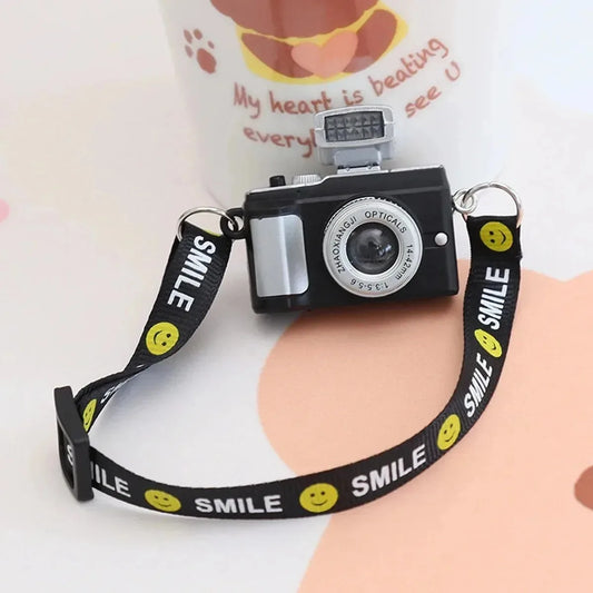 BubuCentral Mini Flash Camera Bag | Cotton Decorative Accessory for 15 cm Art Dolls & Collectible Figures (No Doll)